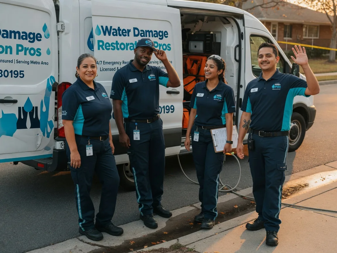 Water Damage Restoration company in Lequire, OK