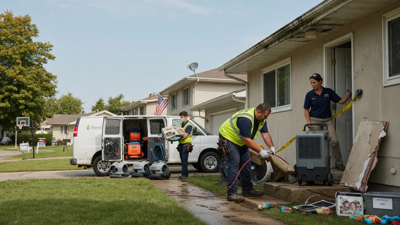 Water Damage Restoration in Lequire, OK near me